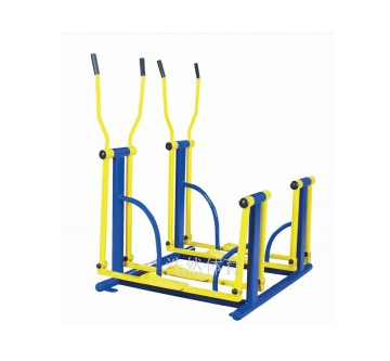 雙位平步機_戶外健身器材