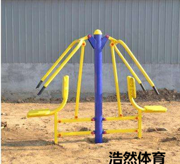 雙人坐推訓練器